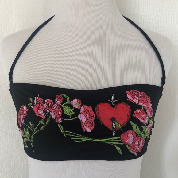 BIKINI STRAPLESS ROSES 🌹 - Picture 2 of 7